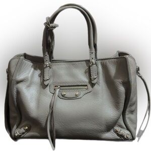 BALENCIAGA Papier Leather HandBag ShoulderBag